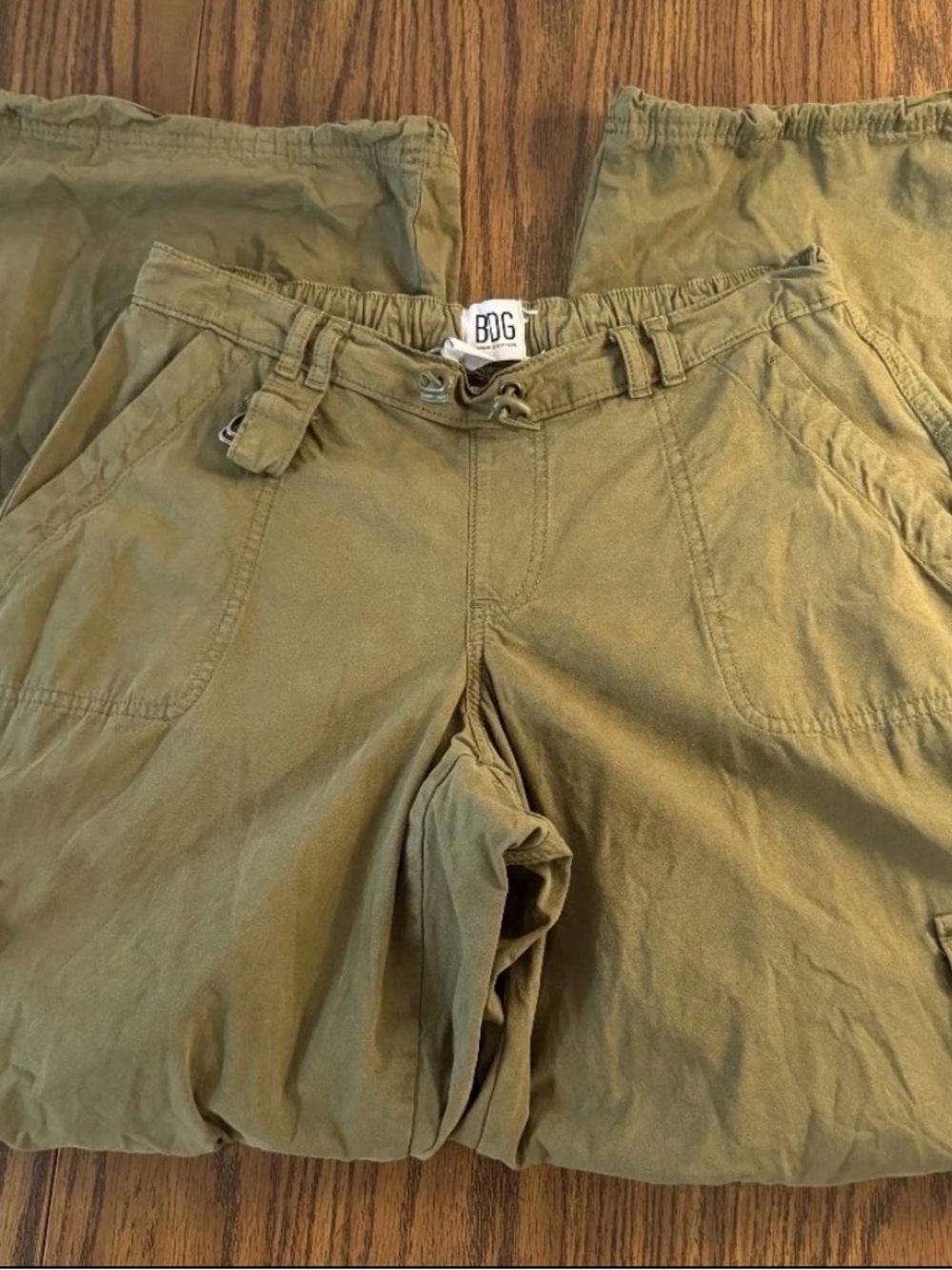 Urban Outfitters BDG  Green Cargo Jeans Trousers Women's XS Boho Pants